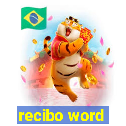 recibo word